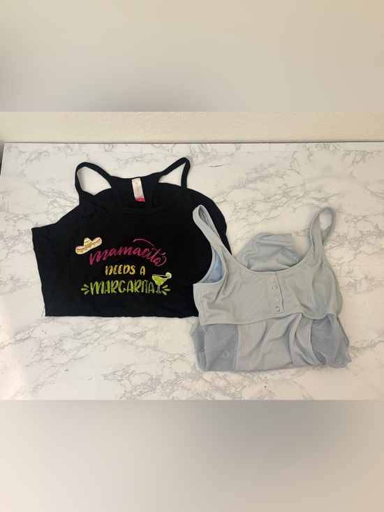 No Boundaries Other - No Boundaries Swimsuit Tank Top Back One-Piece High Cut Lot Of 2 M 7-9
